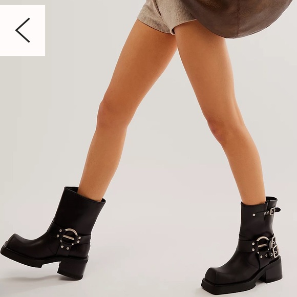 Jeffrey Campbell Moto Boots - Picture 3 of 4